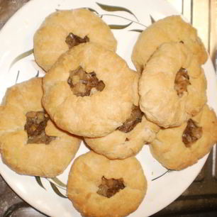 Рецепт Беляшей с мясом в духовке