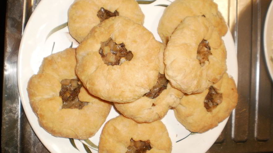 Рецепт беляшей с мясом в духовке