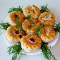Рецепт Беляшей жареных дрожжевых с мясом