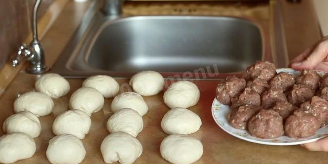 Рецепт хрустящих беляшей с мясом на дрожжевом тесте