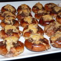 Ленивые беляши — фаршированные баранки