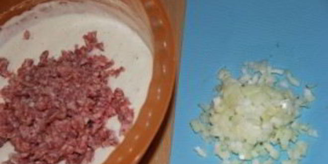 Рецепт ленивых беляшей с фаршем