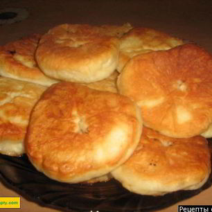 Рецепт Пышных беляшей с мясом на сковороде