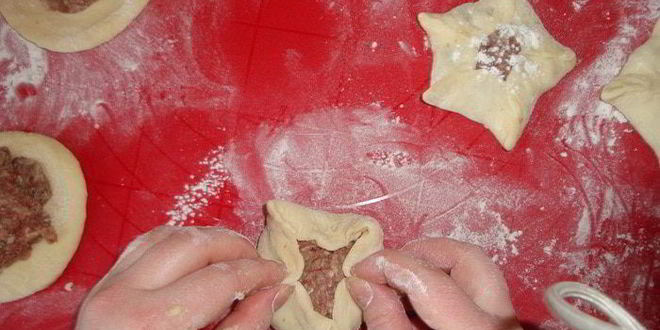 Рецепт звездных беляшиков