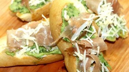 Рецепт Брускетты с авокадо