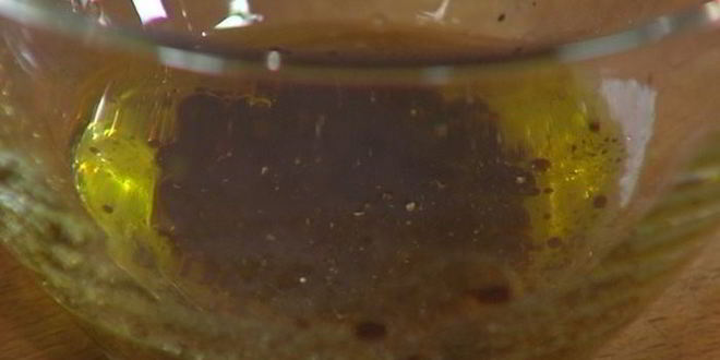 Рецепт брускетты с чечевицей, фетой и цукини