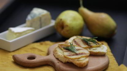 Рецепт Брускетты с грушей