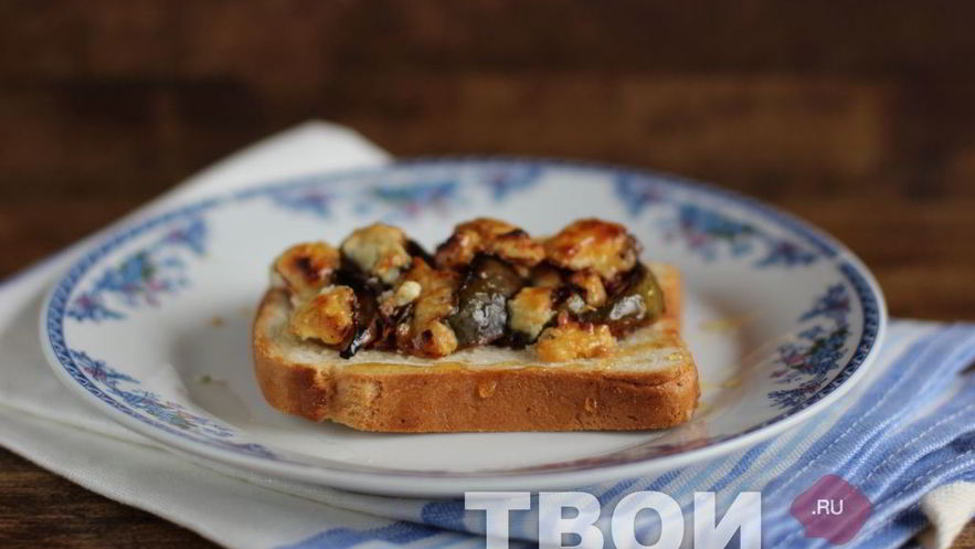 Рецепт брускетты с инжиром и дор блю