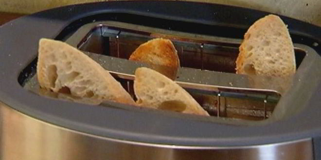 Рецепт брускетты с красной фасолью и сладким перцем