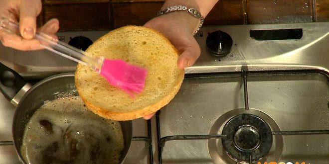 Рецепт брускетты с семгой