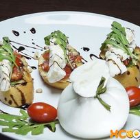 Рецепт Брускетты с сыром