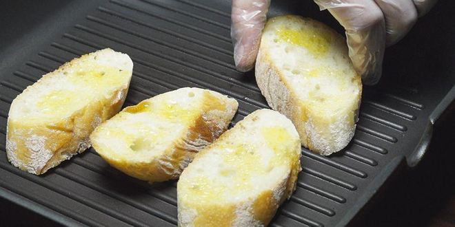 Рецепт брускетты с сыром