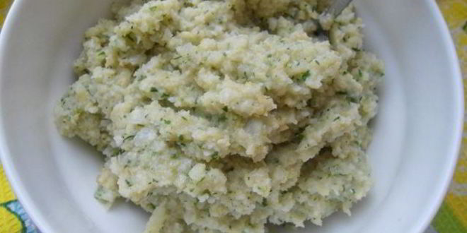 Рецепт брускетты с тапенадом из цветной капусты