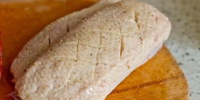 Рецепт брускетты с уткой, рукколой и бальзамическим соусом