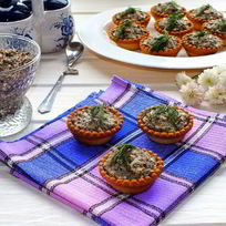 Закуска из шампиньонов