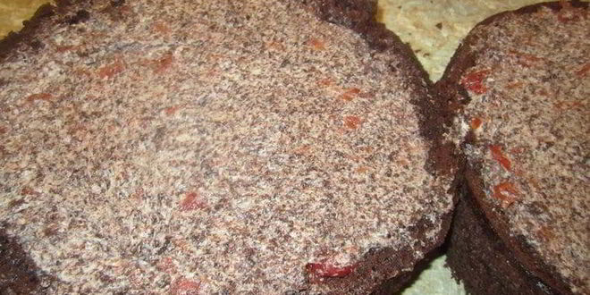 Рецепт бисквитного торта гамбургер