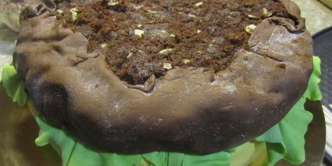 Рецепт бисквитного торта гамбургер