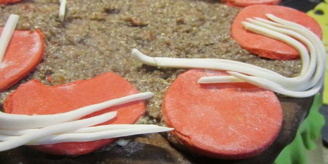 Рецепт бисквитного торта гамбургер