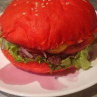 Рецепт Бургера бык с говядиной и сальсой