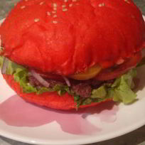 Рецепт Бургера бык с говядиной и сальсой