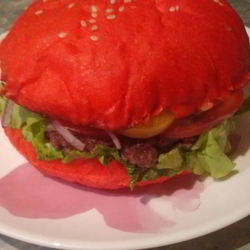 Рецепт Бургера бык с говядиной и сальсой