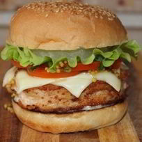 Рецепт Бургера с ананасом и медовой горчицей