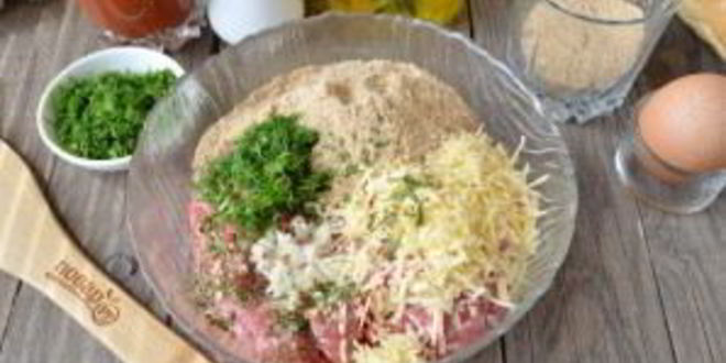 Рецепт бургера с фрикадельками