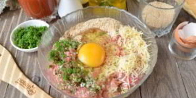 Рецепт бургера с фрикадельками