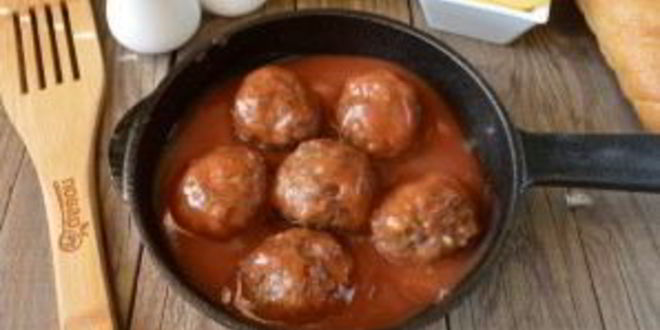 Рецепт бургера с фрикадельками