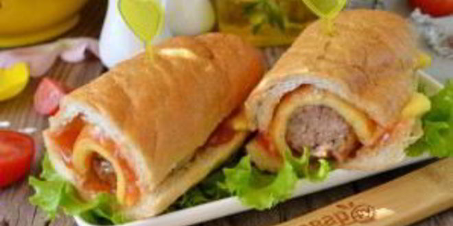 Рецепт бургера с фрикадельками