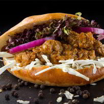 Рецепт Бургера с гуляшом