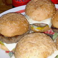 Рецепт Бургеров с домашними булочками