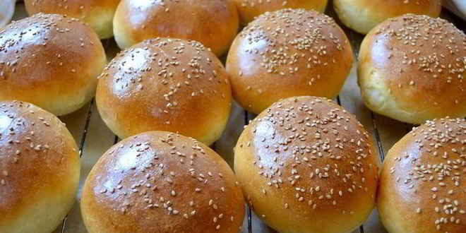 Рецепт домашних булочек для гамбургеров