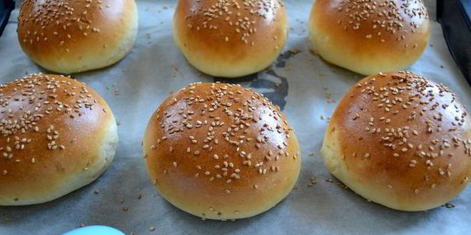 Рецепт домашних булочек для гамбургеров
