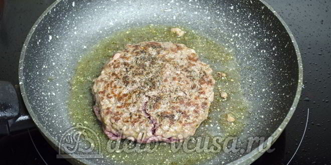 Рецепт гамбургера с говядиной