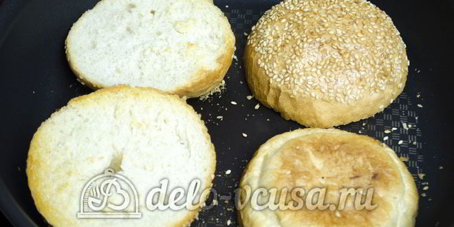 Рецепт гамбургера с говядиной