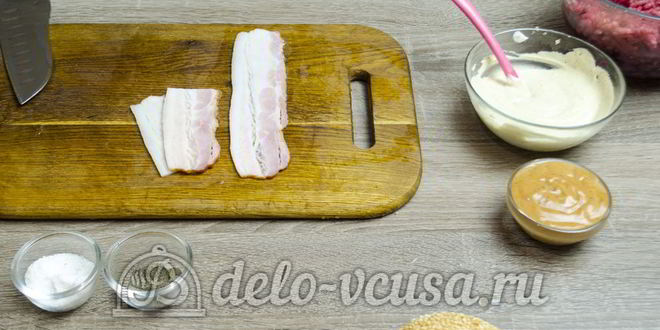 Рецепт гамбургера с говядиной