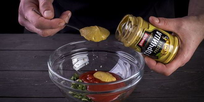 Рецепт гамбургера с пикантной заправкой