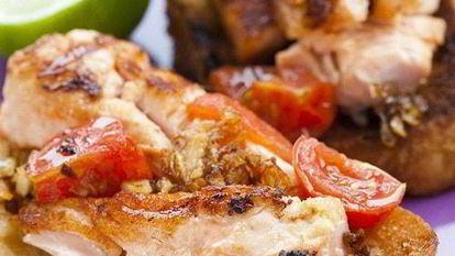 Рецепт Гамбургера с семгой