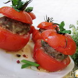Рецепт Гамбургера в помидорке