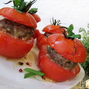 Рецепт Гамбургера в помидорке