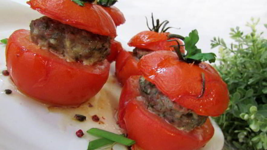 Рецепт гамбургера в помидорке