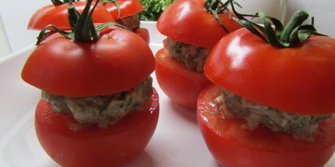 Рецепт гамбургера в помидорке