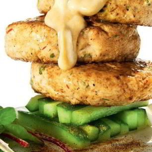 Рецепт Куриных бургеров с огурцами