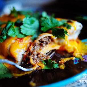 Рецепт Буррито с говядиной и фасолью