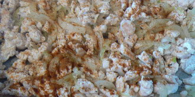 Рецепт буррито с курицей и фасолью