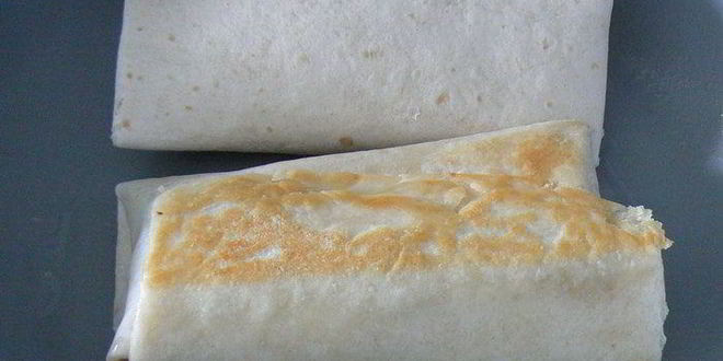 Рецепт буррито с курицей и фасолью