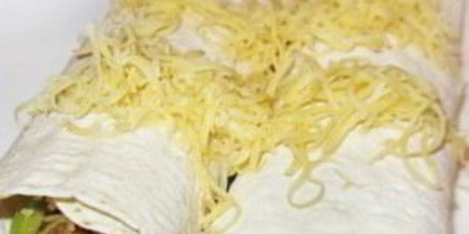 Рецепт буррито с мясом и авокадо