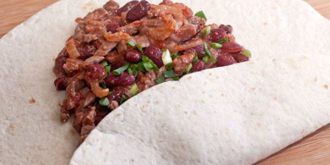 Рецепт буррито с мясом