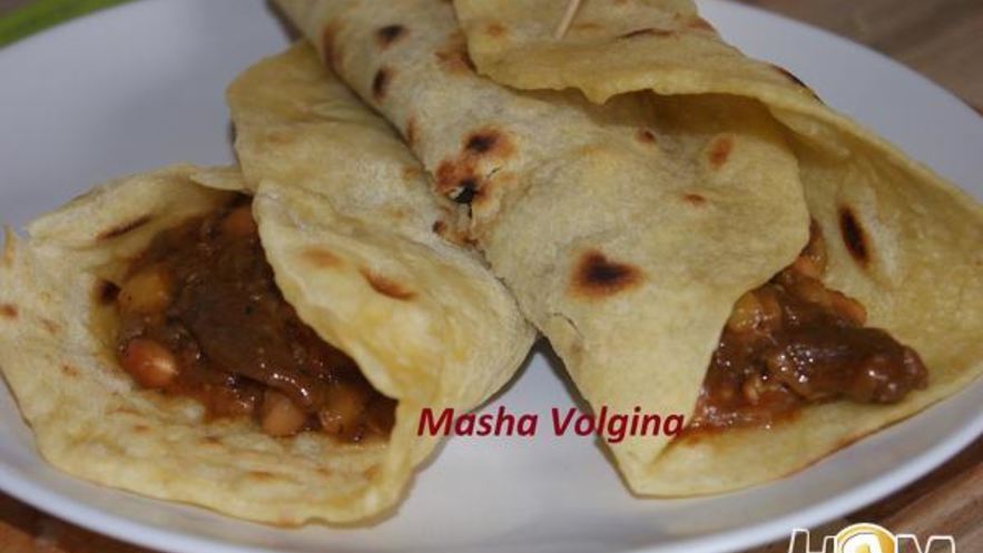 Рецепт буррито с телятиной